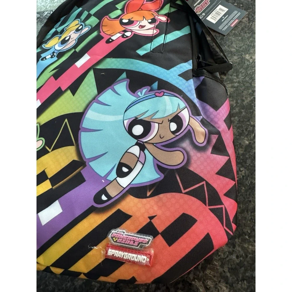 Sprayground Powerpuff Girls Rainbow Smash Backpack NWT